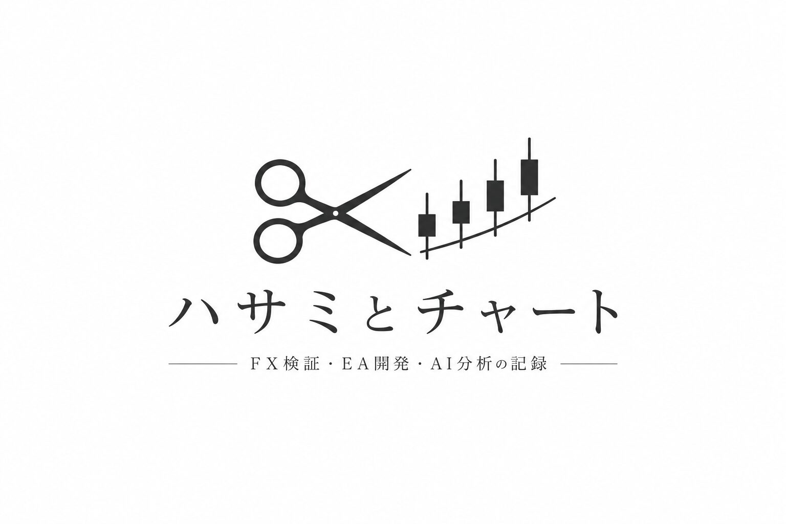 ハサミとチャート